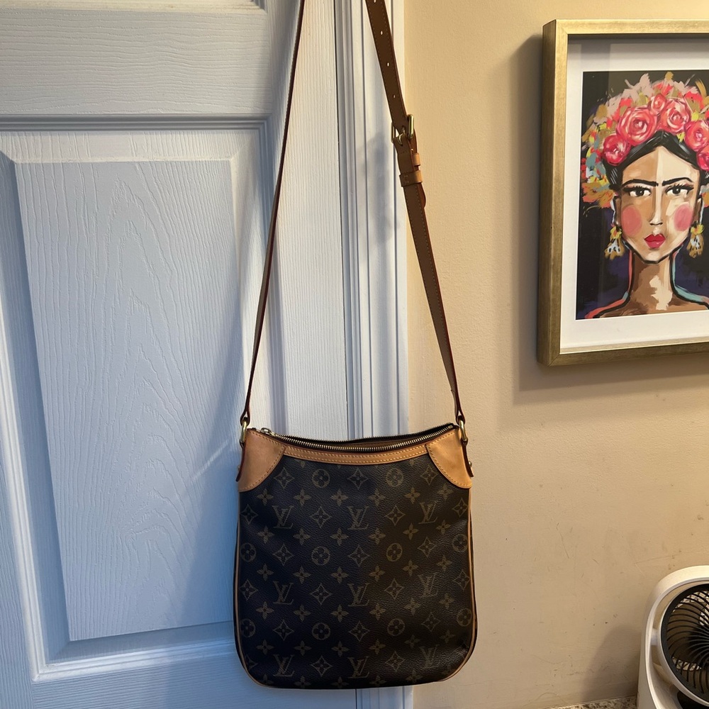 Louis Vuitton Brown Monogram Crossbody Bag